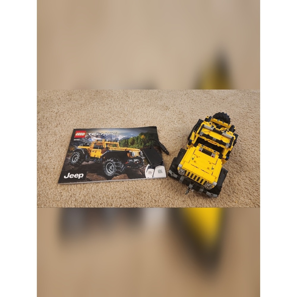 Lego Technic 42122 Jeep Rubicon W LED Light Kit + Booklet Complete